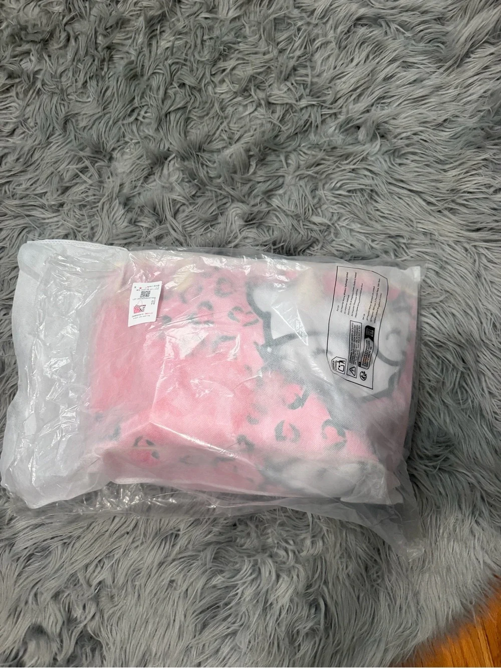 Pink Hello Kitty Print Tote Bag - Cute Leopard Accent